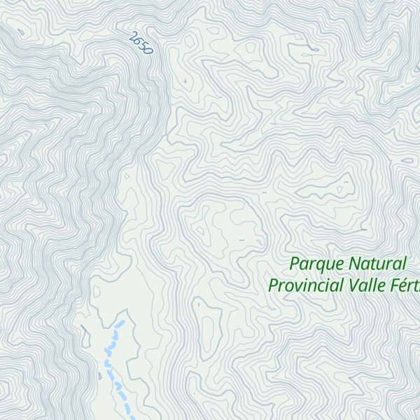 Map of Sierra de la Huerta