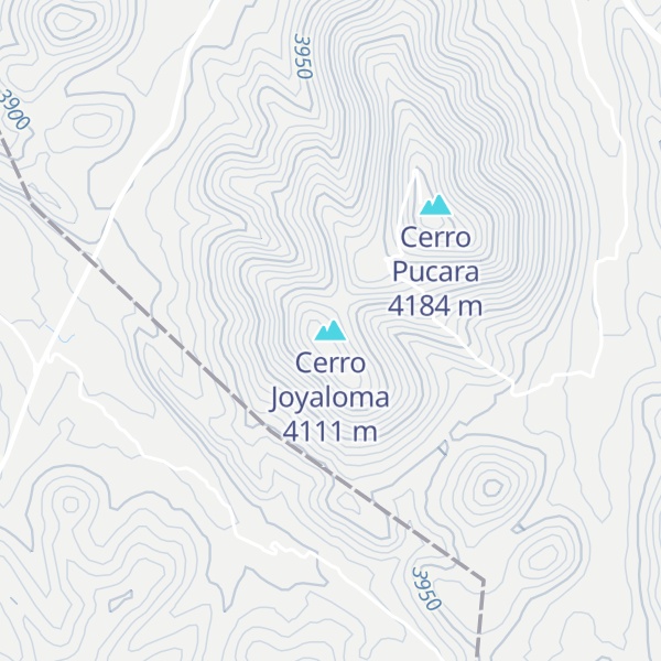 Map of Cerro Joyaloma