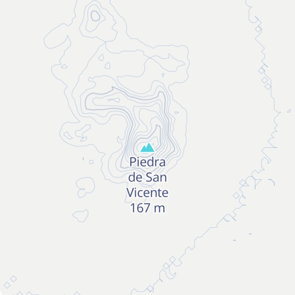 Map of Piedra de San Vicente
