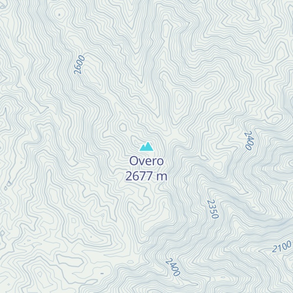 Map of Overo