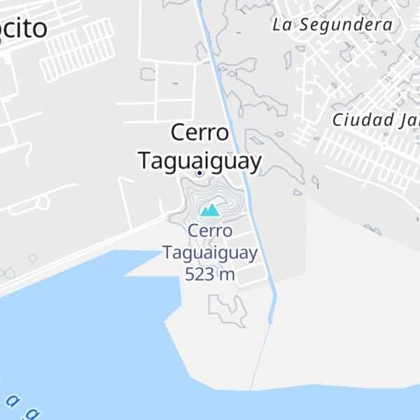 Map of Cerro Taguaiguay