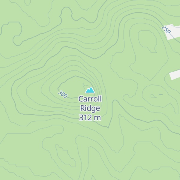 Map of Carroll Ridge