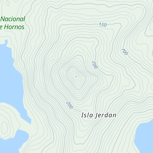 Map of Monte Jerdán