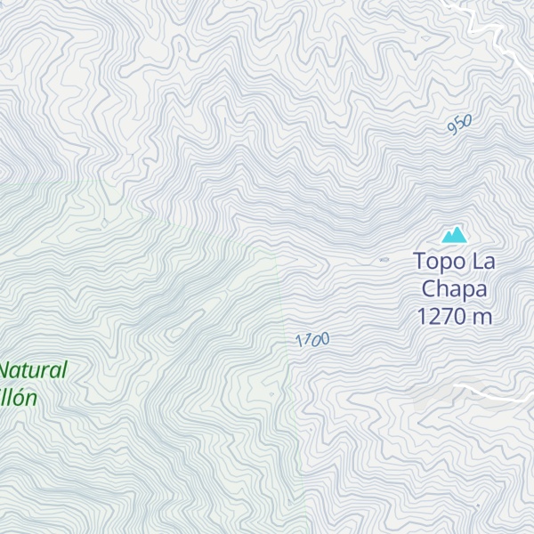 Map of Topo La Reinosa