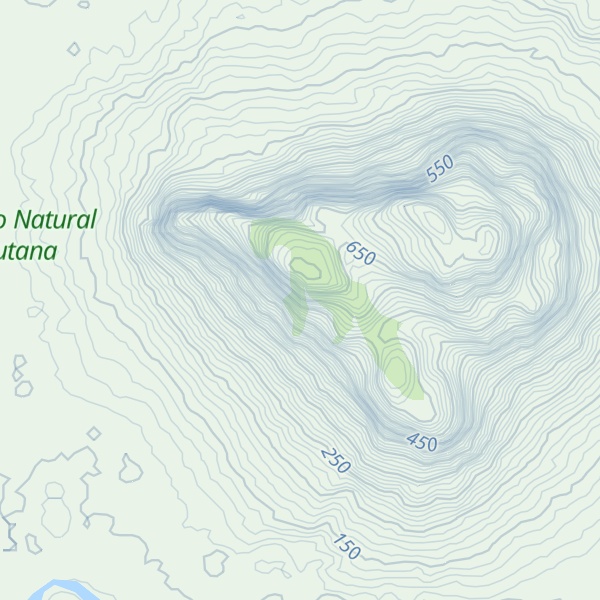 Map of Cerro del Indio
