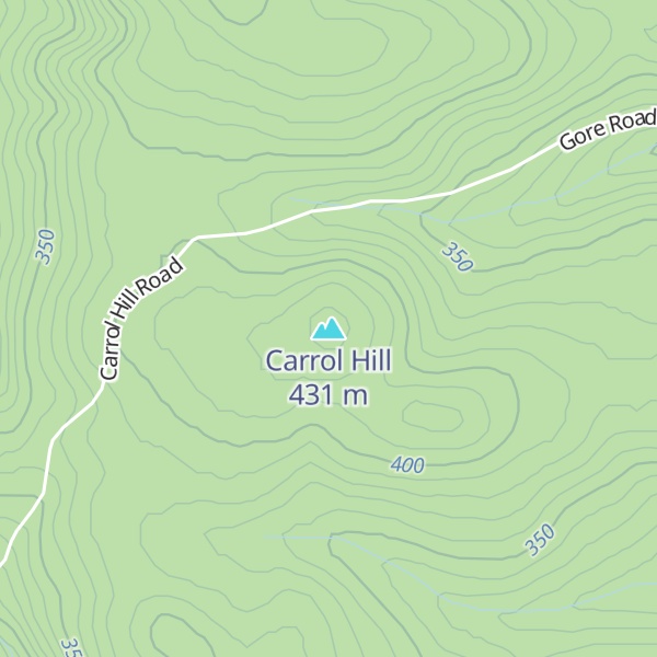 Map of Carrol Hill