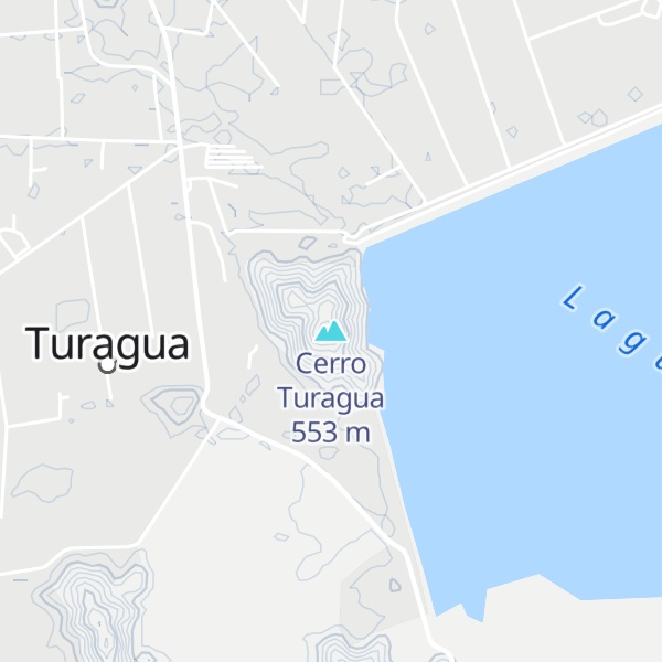 Map of Cerro Turagua