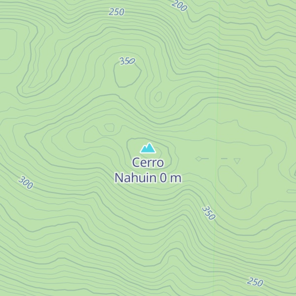 Map of Cerro Nahuin