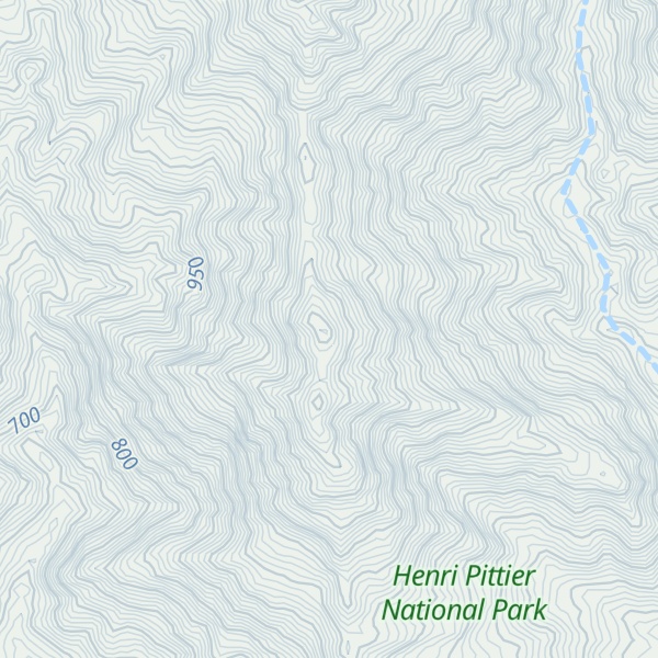 Map of Cerro Pedregal