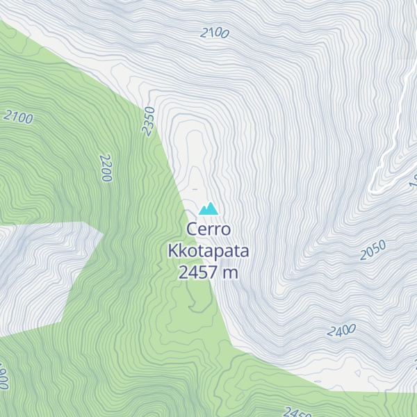 Map of Cerro Kkotapata