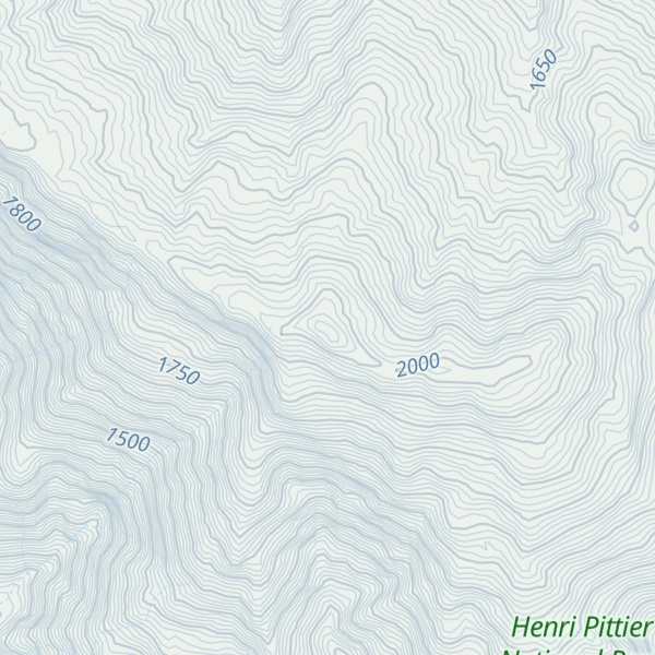 Map of Topo Colorado