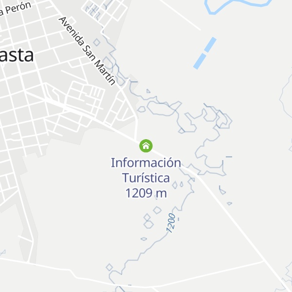 Map of Información Turística