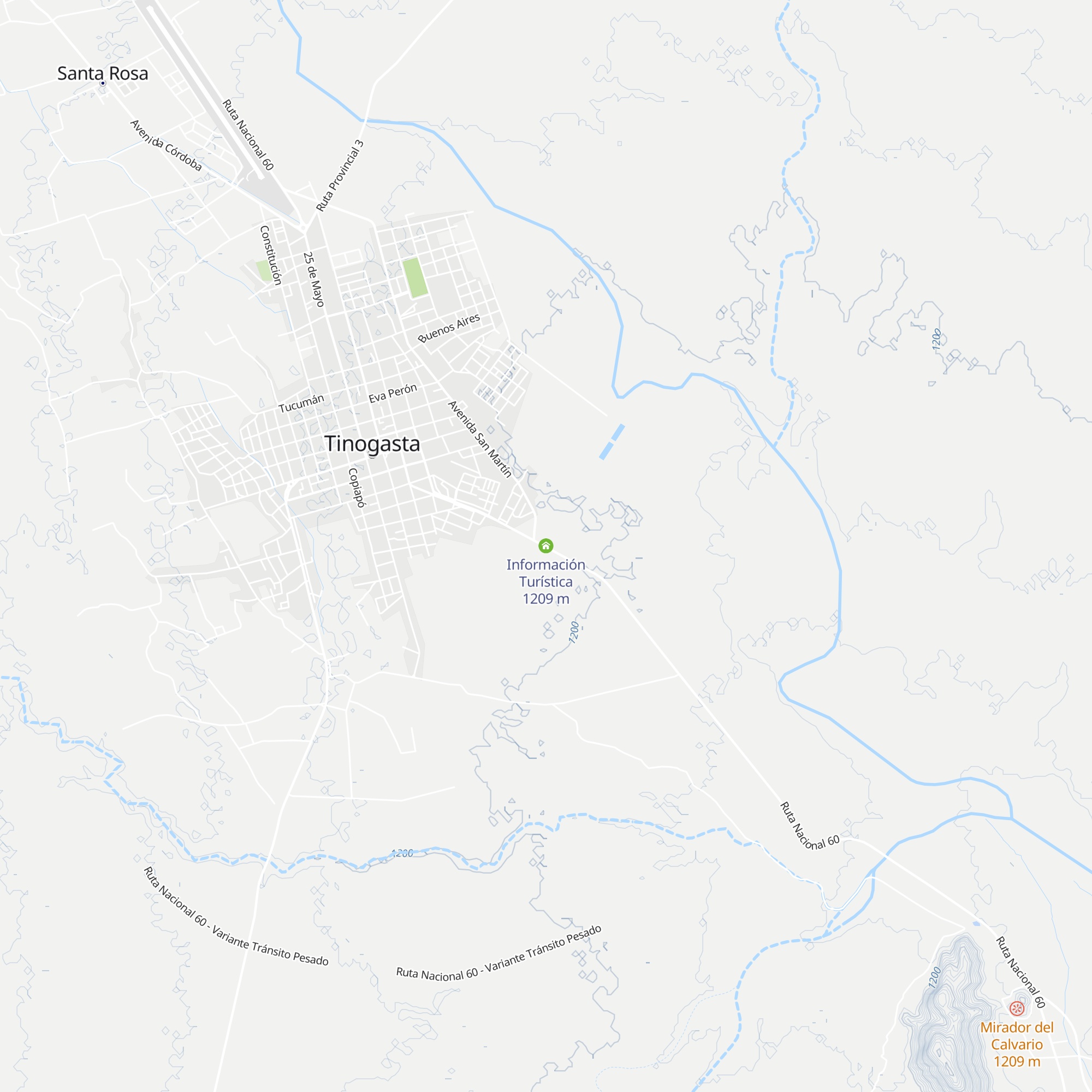 Información Turística map