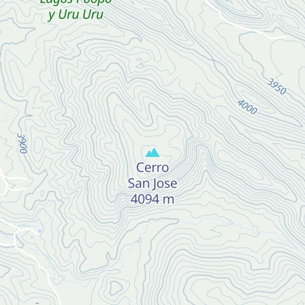 Map of Cerro San Jose
