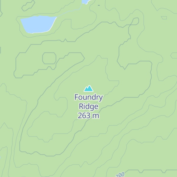 Map of Foundry Ridge