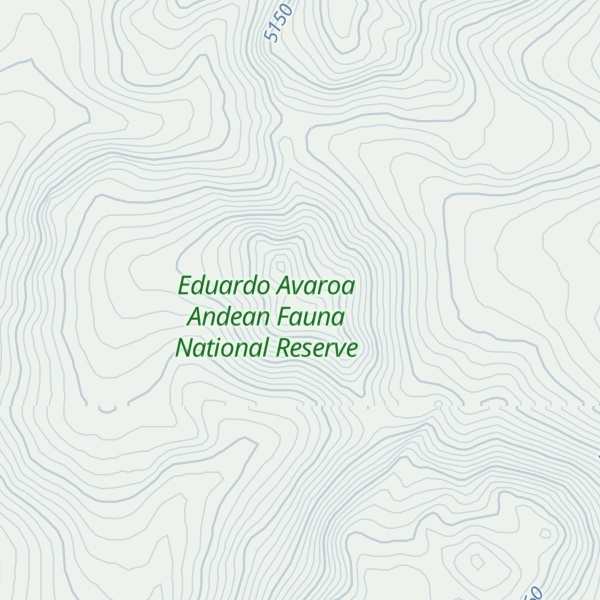 Map of Cerro Vizcachillas