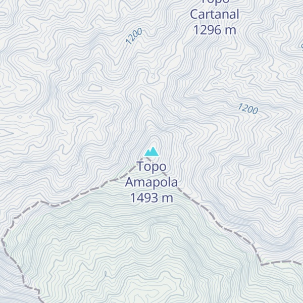 Map of Topo Amapola