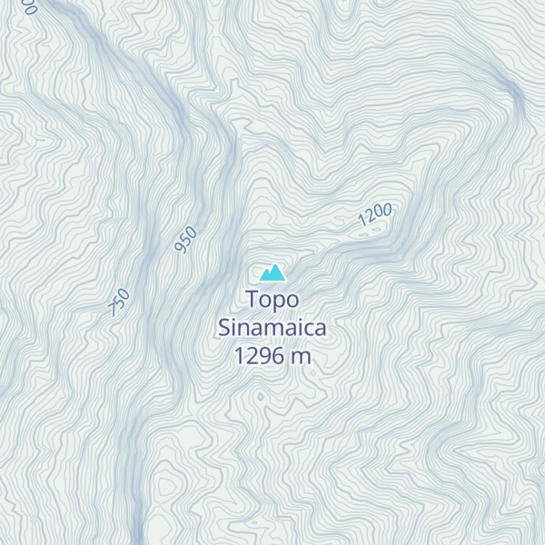 Map of Topo Sinamaica