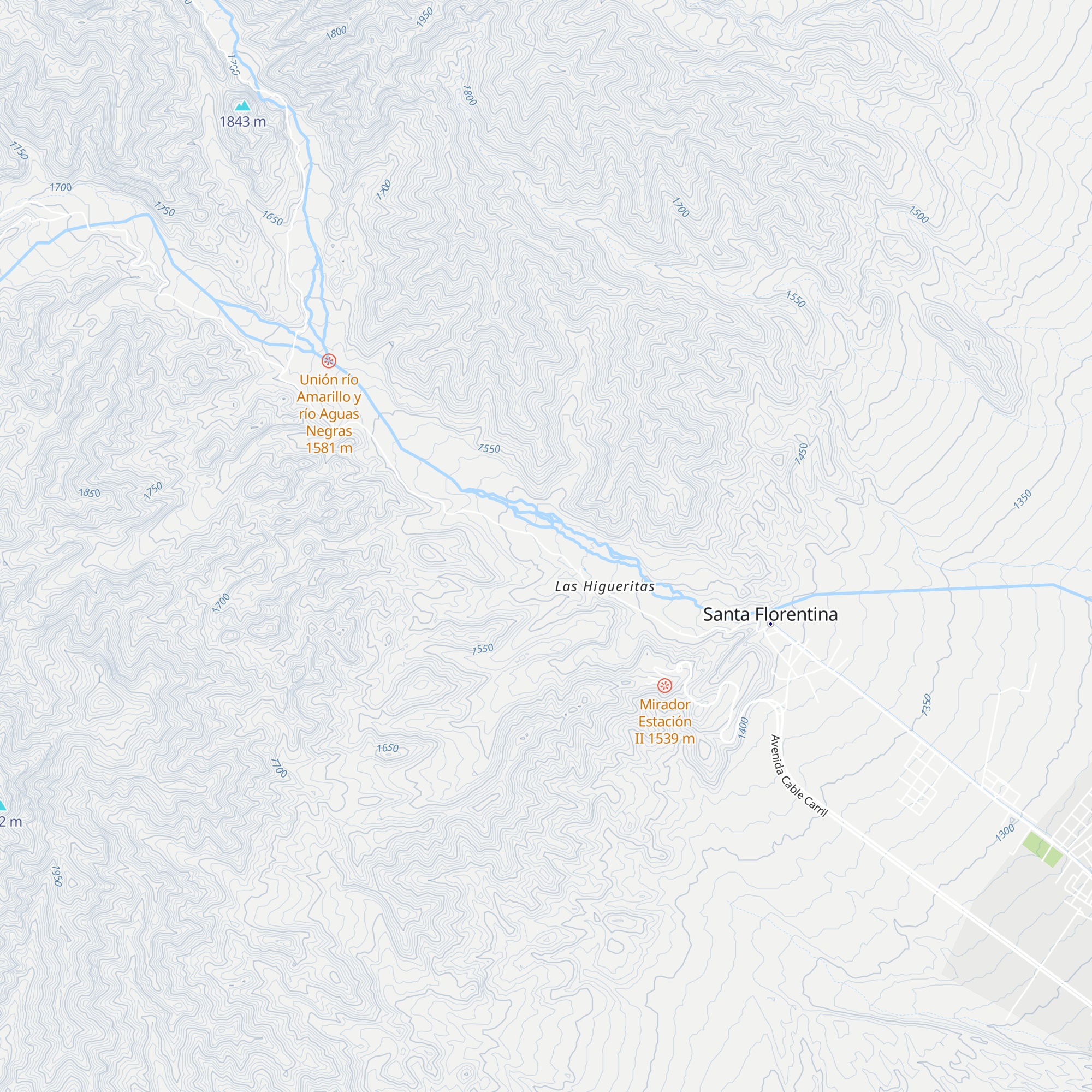 Español map