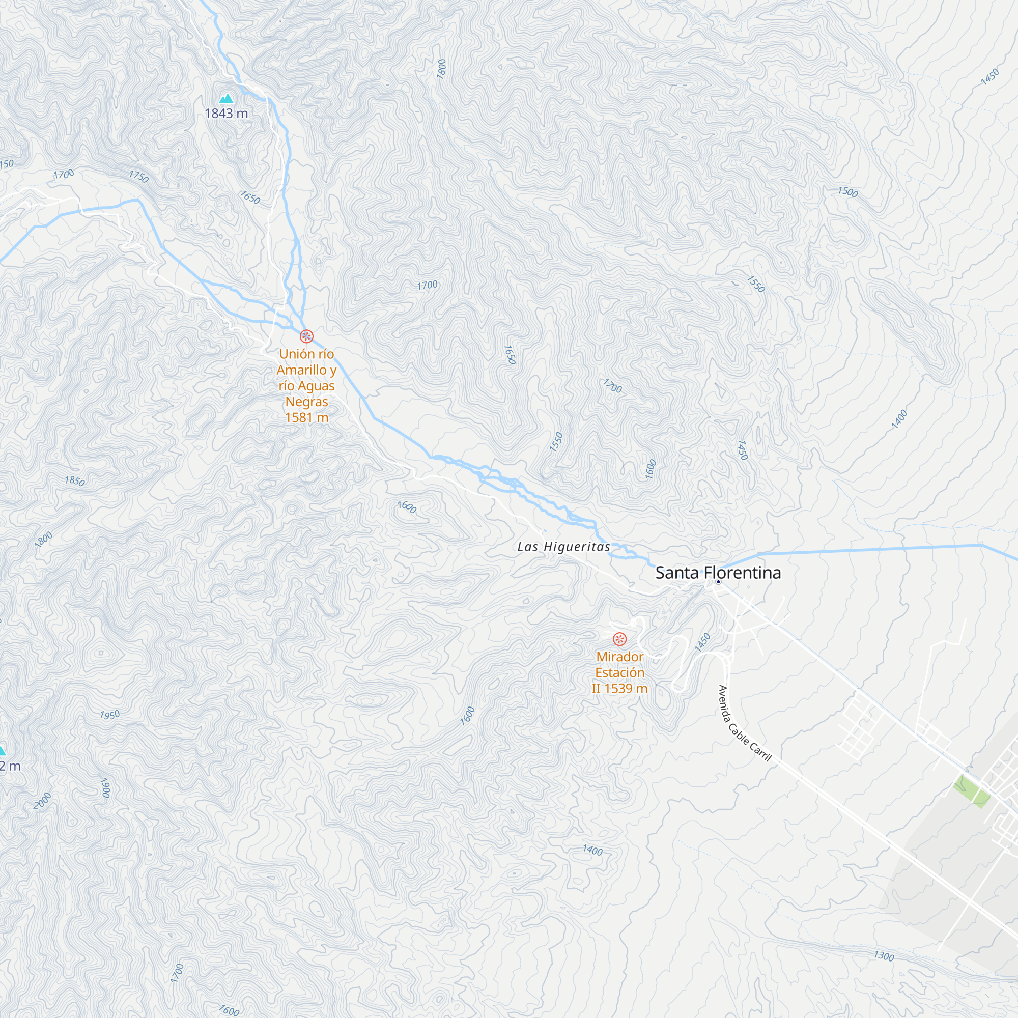 Español map