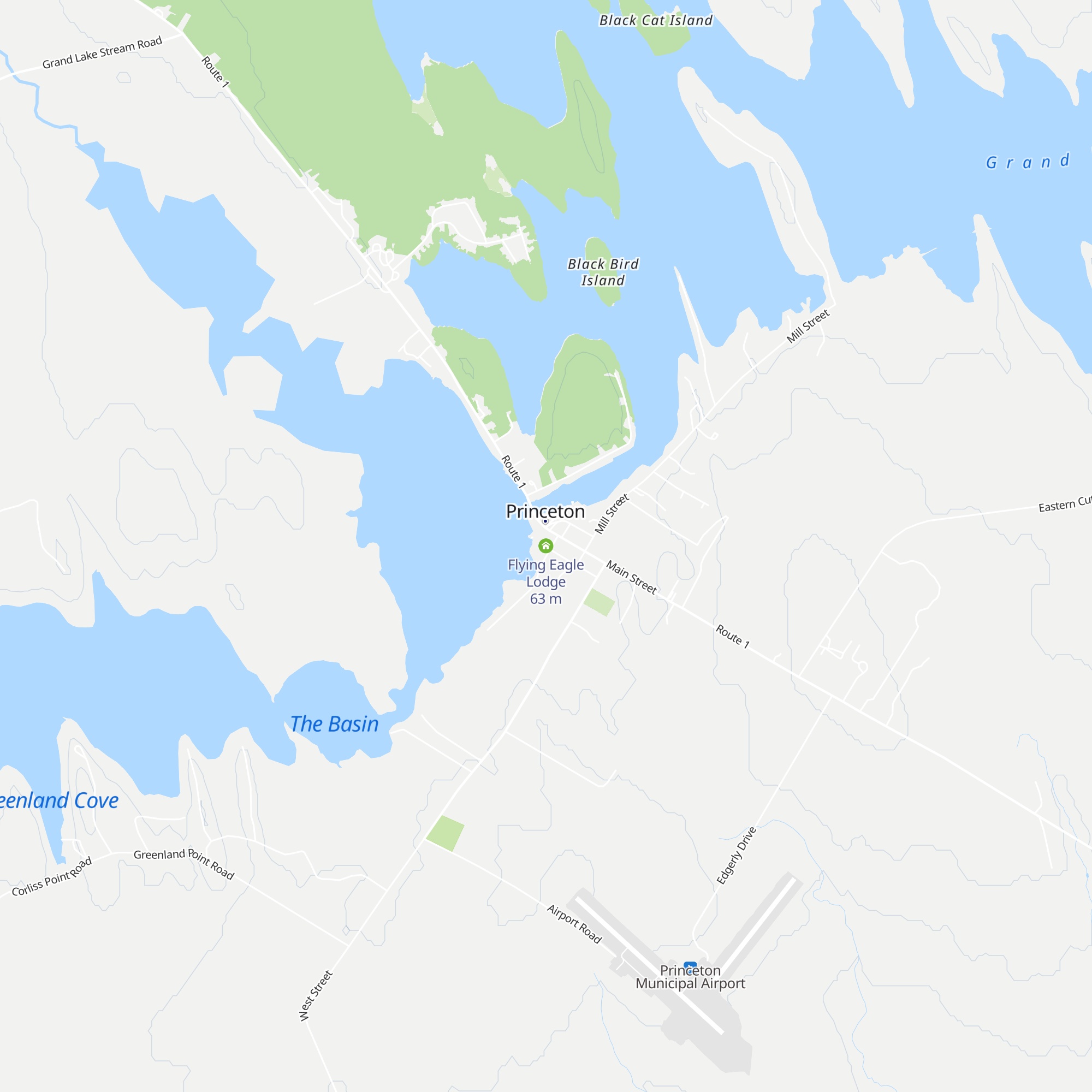Flying Eagle Lodge map