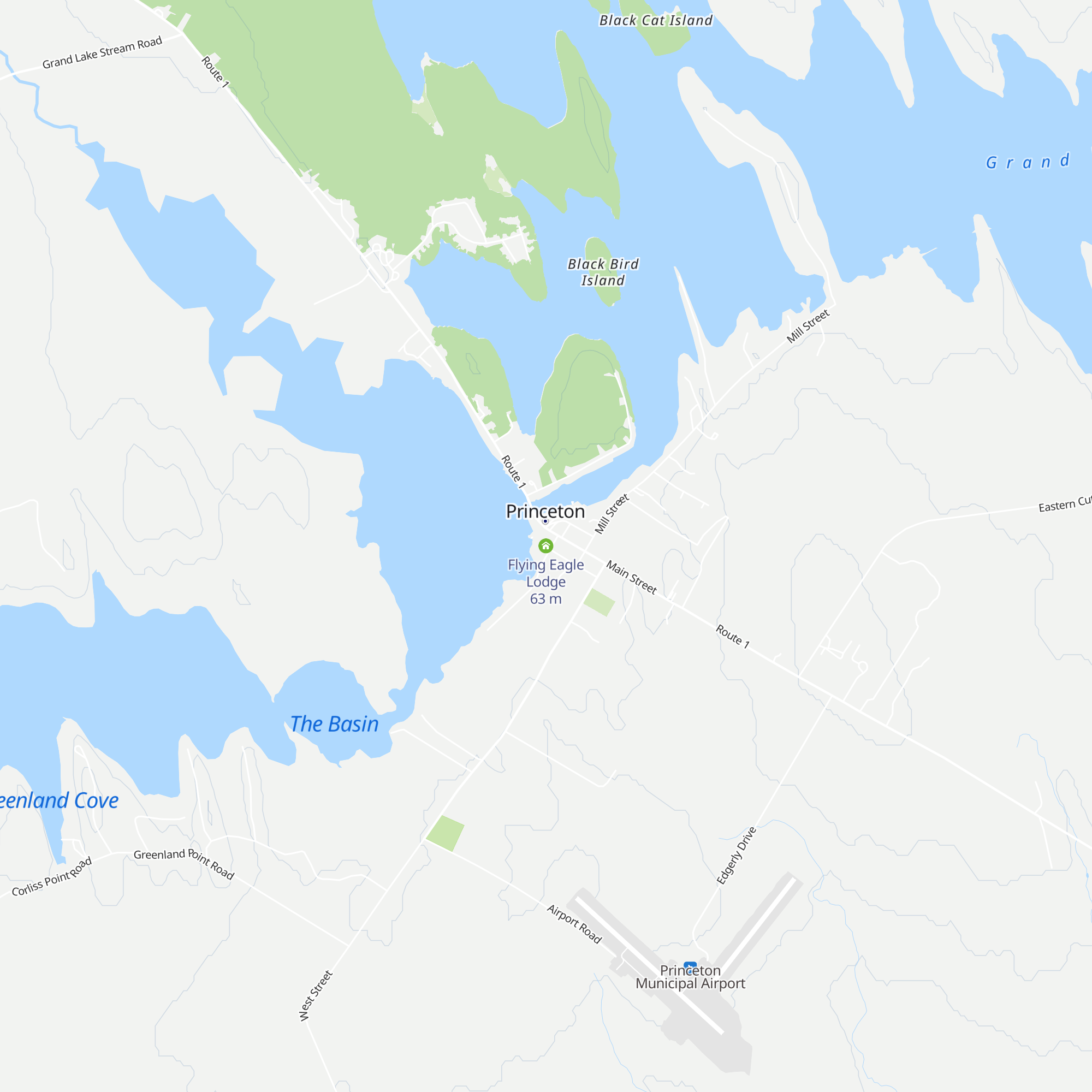 Flying Eagle Lodge map