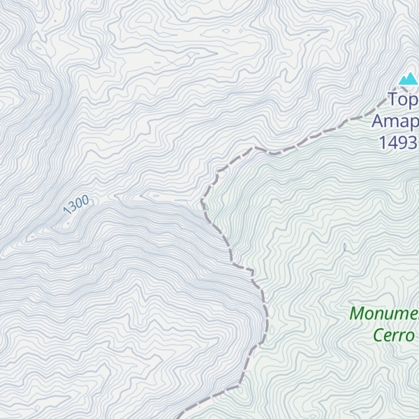 Map of Topo Tormenta