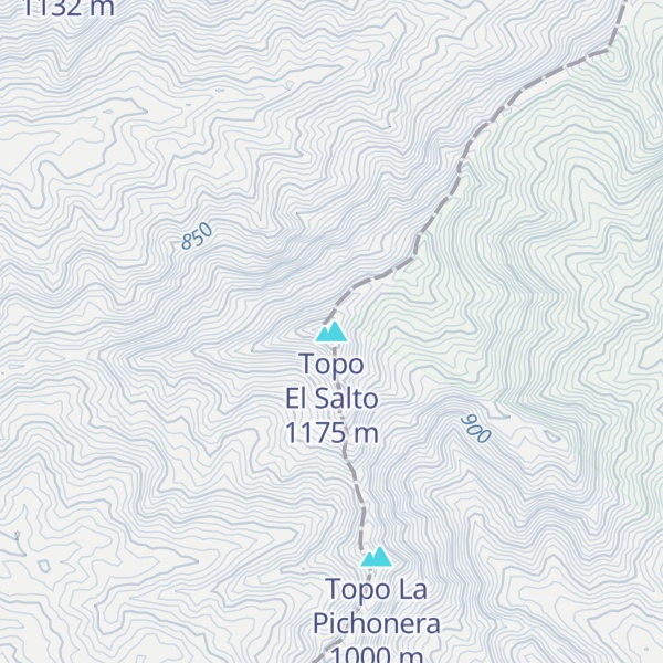Map of Topo El Salto
