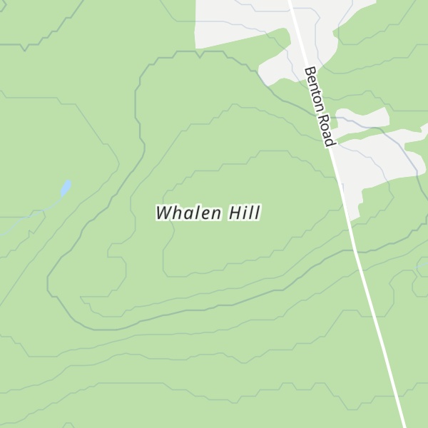 Map of Whalen Hill