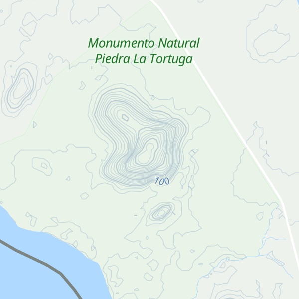 Map of Piedra La Tortuga