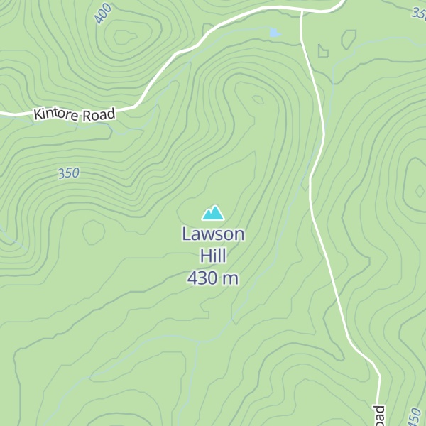 Map of Lawson Hill