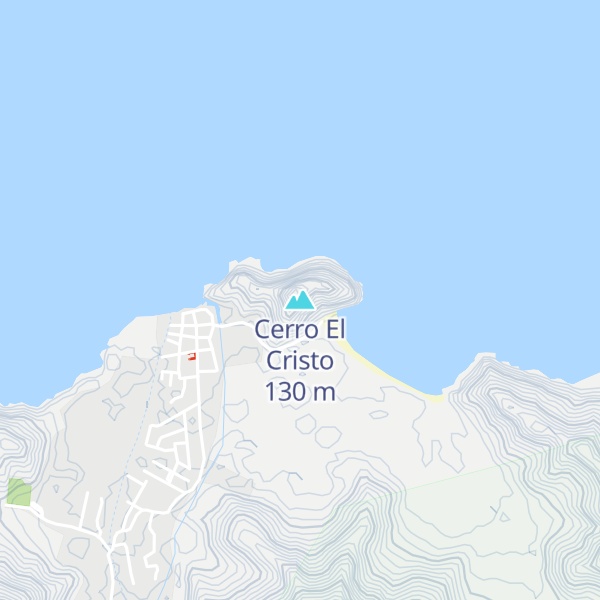 Map of Cerro El Cristo
