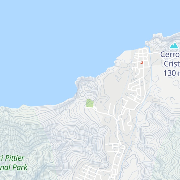 Map of Cerro Los Picachos