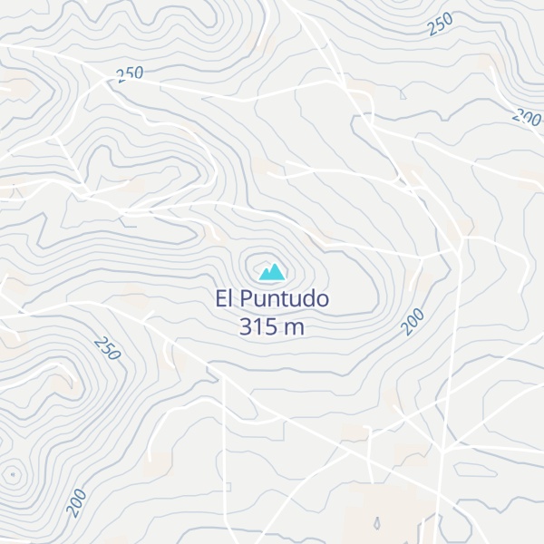 Map of El Puntudo