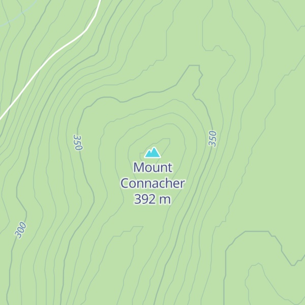 Map of Mount Connacher