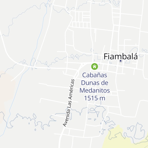 Map of Cabañas Tunay