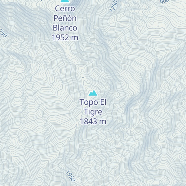 Map of Topo El Tigre