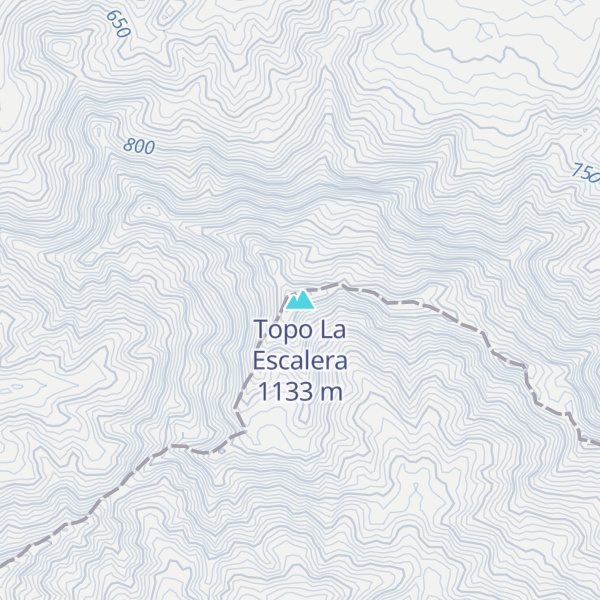 Map of Topo La Escalera