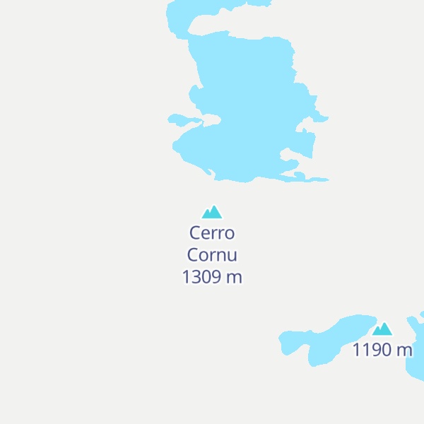 Map of Cerro Cornu