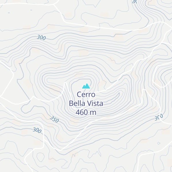 Map of Cerro Bella Vista