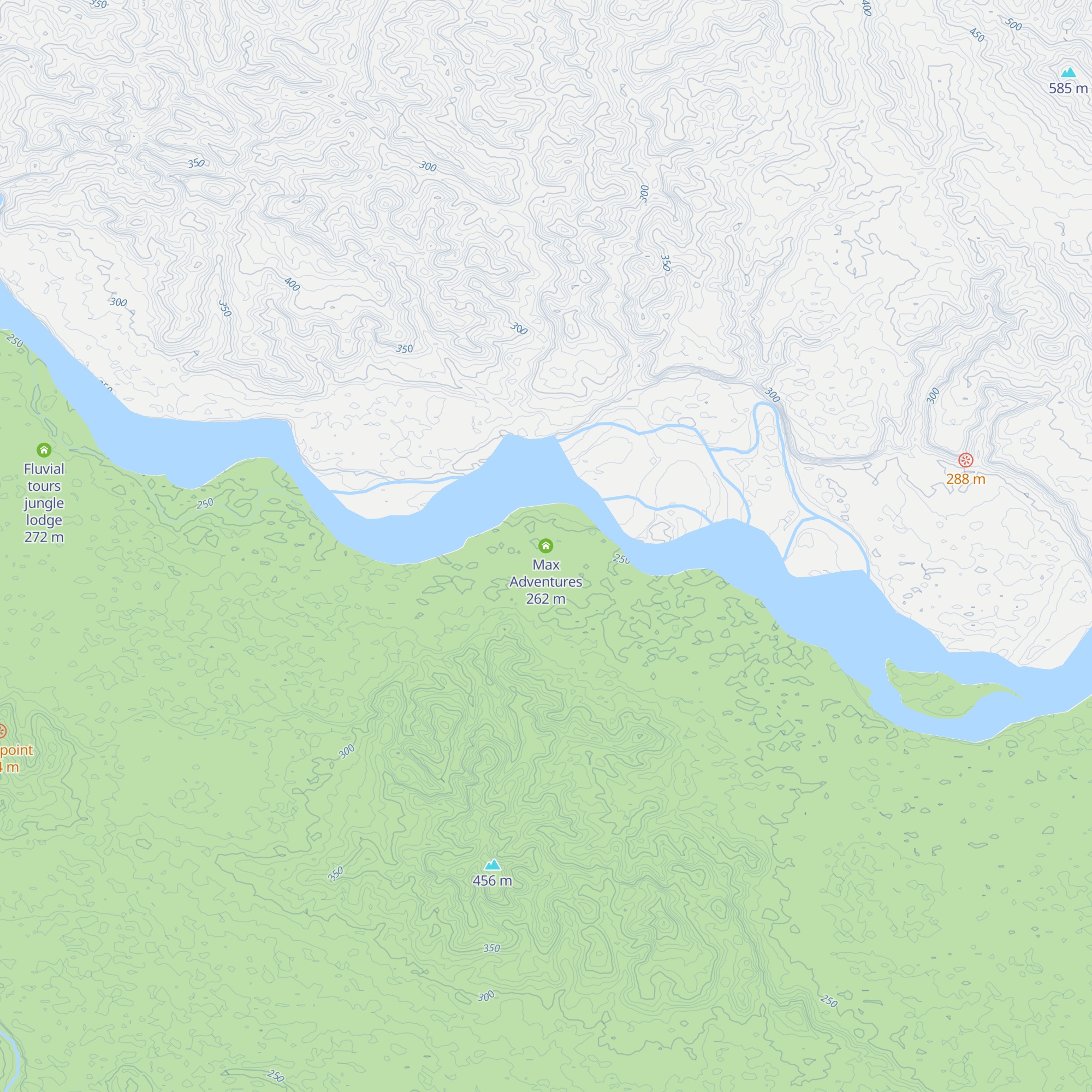 Max Adventures map