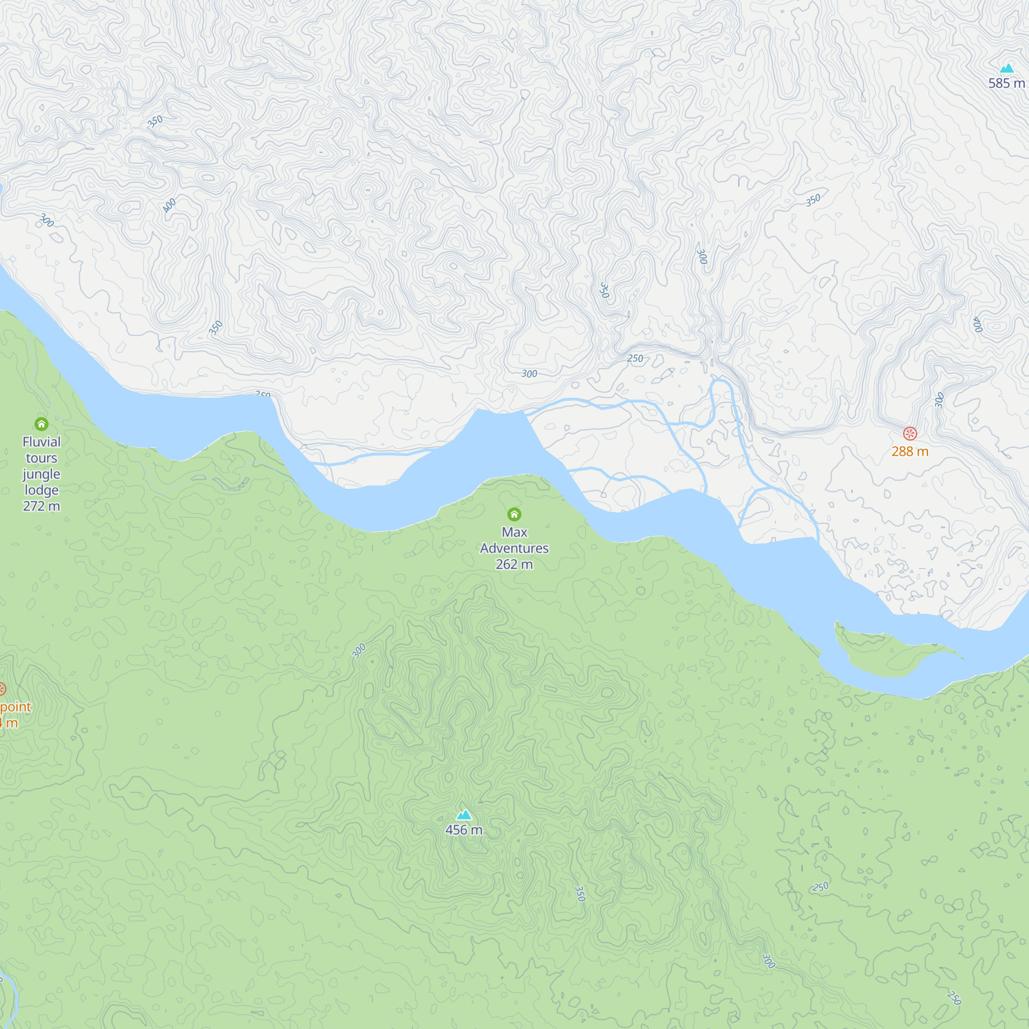 Max Adventures map