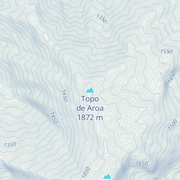 Map of Topo de Aroa
