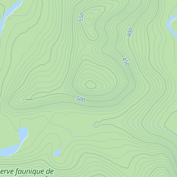 Map of Mont J'Y-Vois-le-Nord