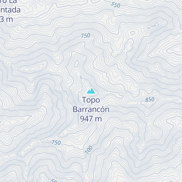 Map of Topo Barrancón