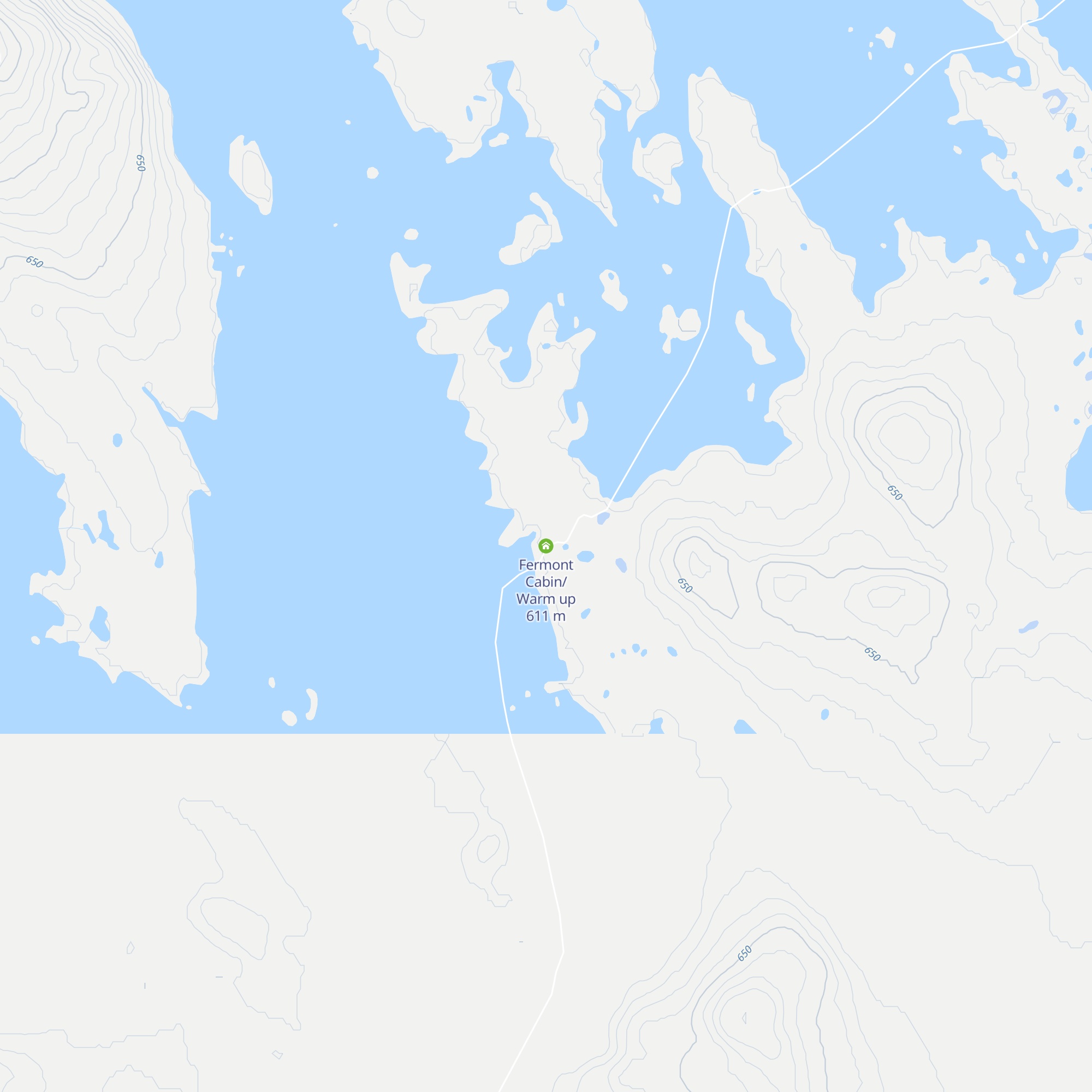Fermont Cabin/Warm up map