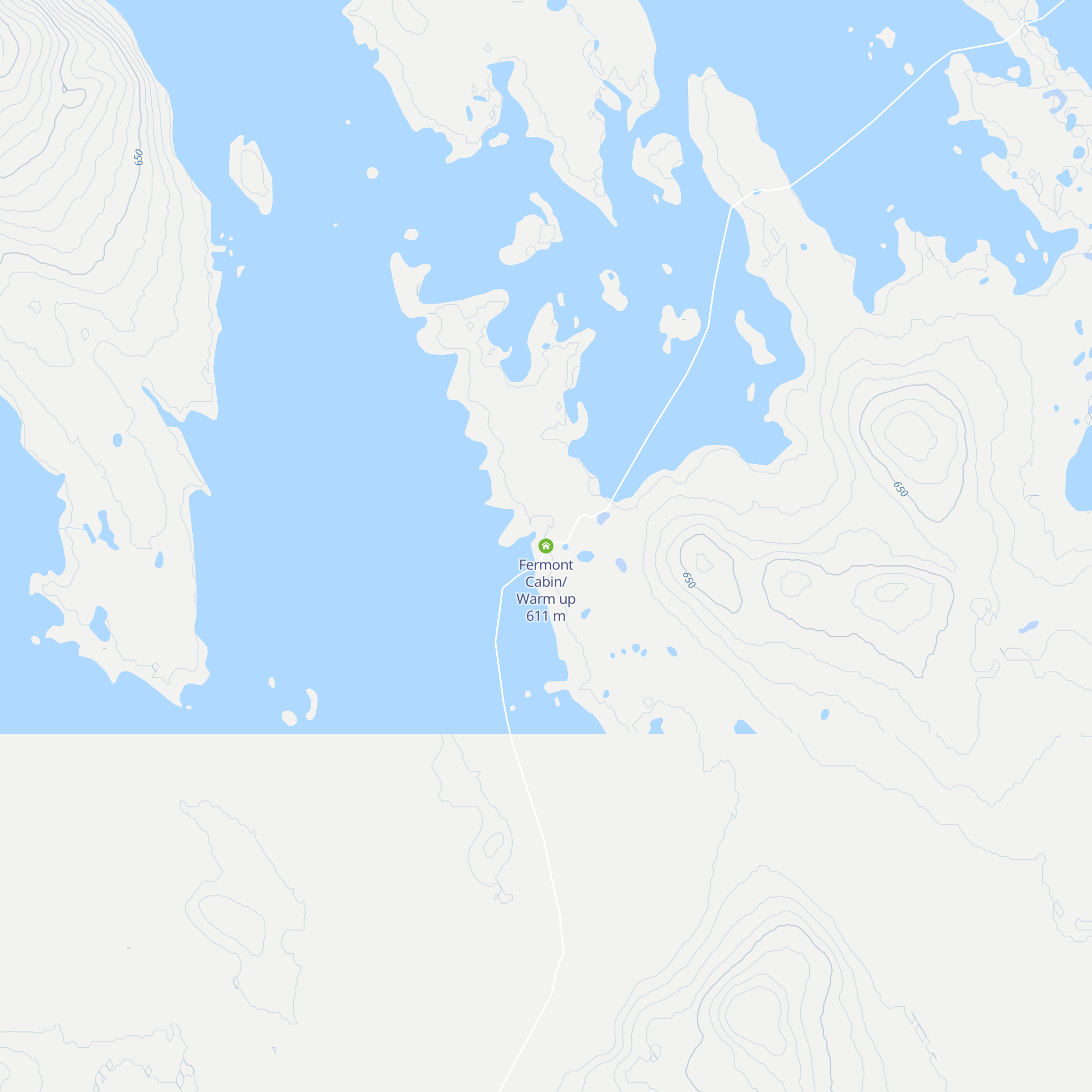 Fermont Cabin/Warm up map