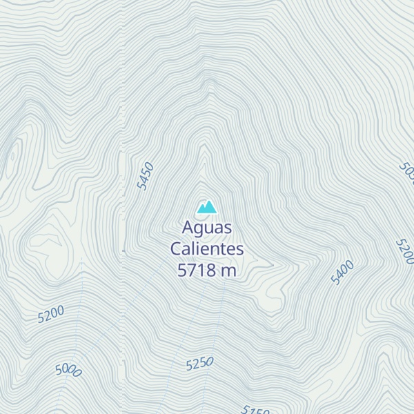 Map of Aguas Calientes
