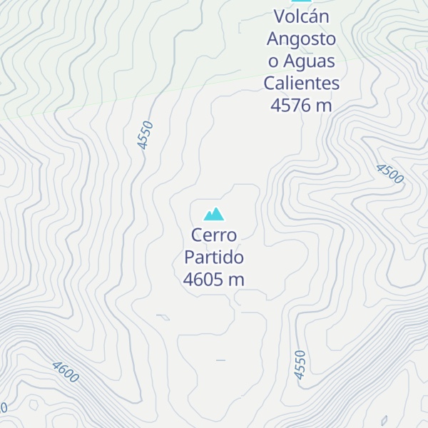 Map of Cerro Partido