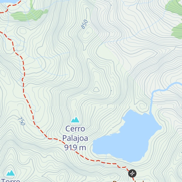 Map of Cerro Shumonaia